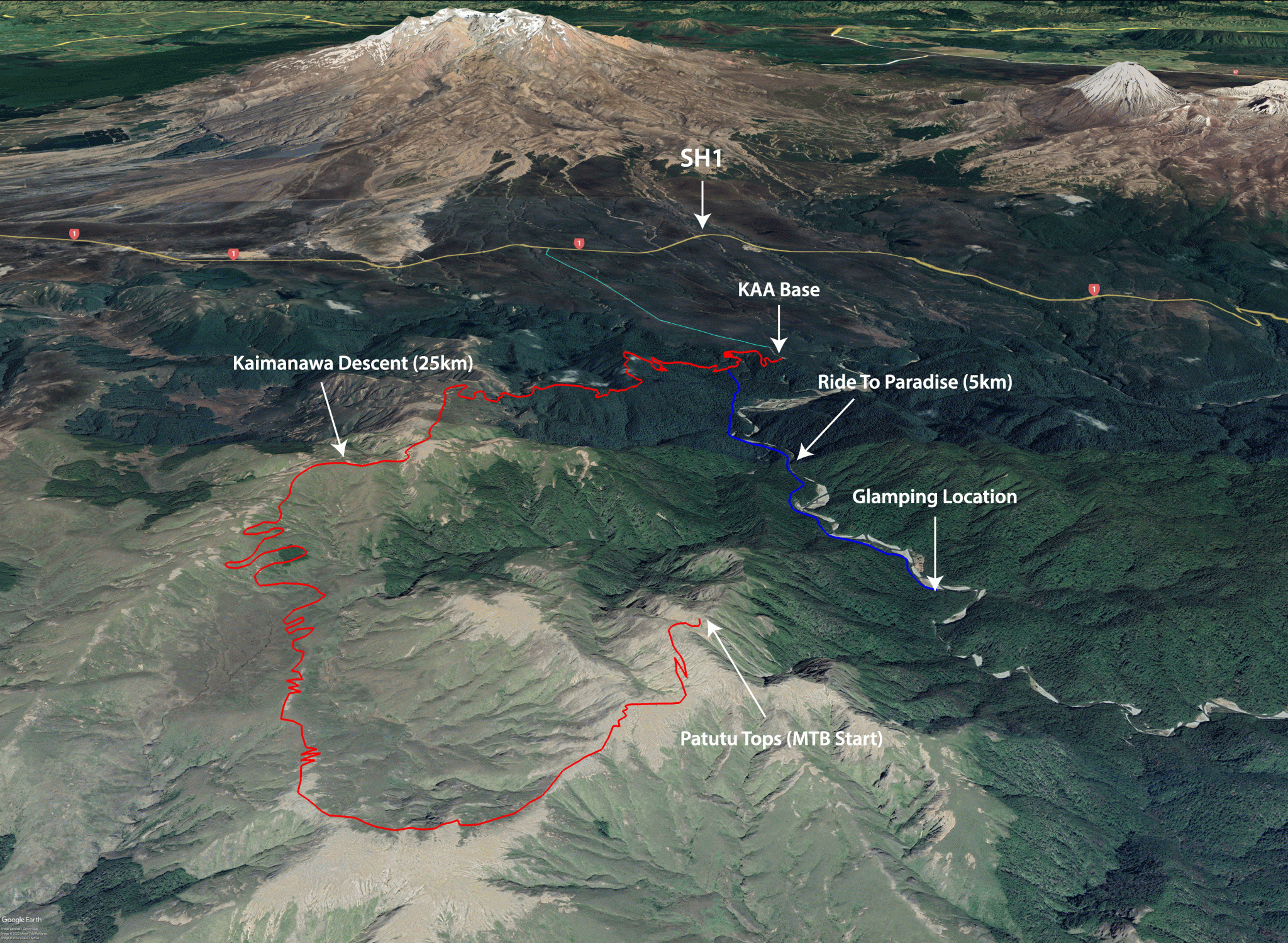 Kaimanawa Descent Kaimanawa Alpine Adventures
